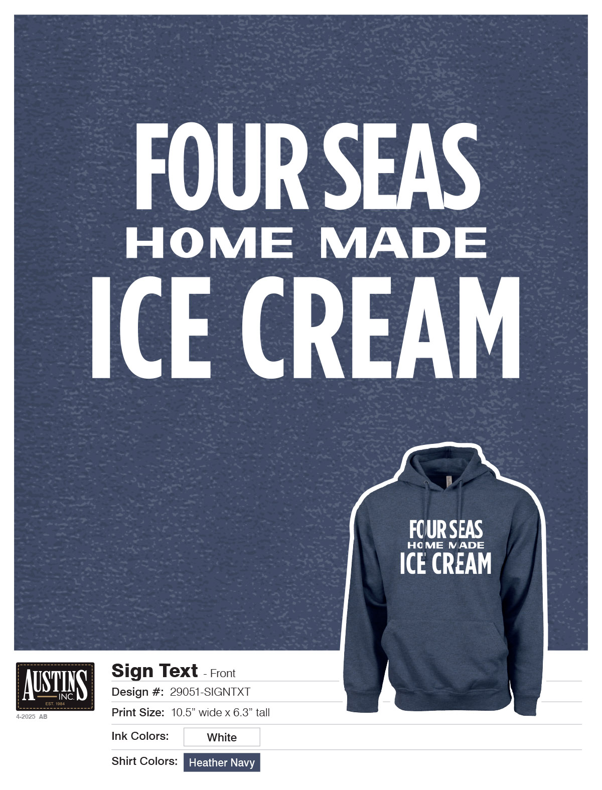 Sign Text FRONT proof